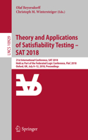 Theory and Applications of Satisfiability Testing - SAT 2018: 21st International Conference, SAT 2018, Held as Part of the Federated Logic Conference, Floc 2018, Oxford, Uk, July 9-12, 2018, Proceedings
