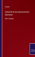 Zeitschrift für die österreichischen Gymnasien