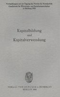 Kapitalbildung Und Kapitalverwendung