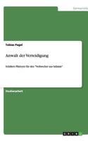 Anwalt der Verteidigung: Schillers Plädoyer für den Verbrecher aus Infamie