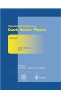 Refereed and Selected Contributions from International Conference on Quark Nuclear Physics: Qnp2002. June 9-14, 2002. Jülich, Germany