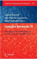 Complex Networks IV