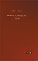 Memoirs of Aaron Burr