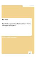 Post-WTO economic effects on state-owned enterprises in China