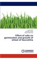 Effect of Salts on Germination and Growth of Wheat of Saurashtra