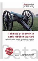 Timeline of Women in Early Modern Warfare: (English)