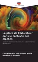 place de l'éducateur dans le contexte des crèches