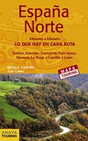 Mapa de carreteras Espana Norte 1:340.000 - (desplegable)