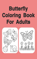 Butterfly Coloring Book For Adults