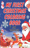 my first christmas coloring book for toddlers