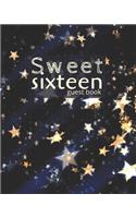 Sweet Sixteen - Guest book