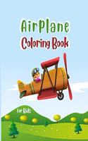 Airplane Coloring Book For Kids
