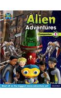 Project X Alien Adventures: Brown-Grey Book Bands, Oxford Levels 9-14: Companion 3 Pack of 6
