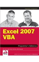 Excel 2007 VBA Programmer's Reference