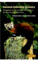 Mammal Community Dynamics