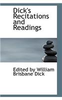 Dick's Recitations and Readings