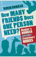 How Many Friends Does One Person Need?