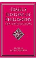 Hegel's History of Philosophy: New Interpretations