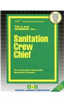 Sanitation Crew Chief