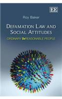 Defamation Law and Social Attitudes