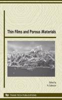 Thin Films And Porous Materials: Selected, Peer Reviewed Papers From The First International Conference On Thin Films And Porous Materials, ... Algiers On May 19 (Materials Science Forum)