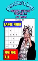 Grandma's Best Medium Sudoku: Volume 201