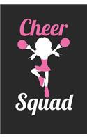 Cheerleading Notebook - Cheer Squad - Cheerleading Training Journal - Gift for Cheerleader - Cheerleading Diary