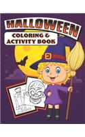 Halloween Coloring & Activity Book