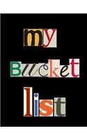 My Bucket List