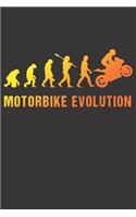 Notebook for Biker dirt bike motocross drag race evolution fire