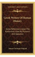 Greek Writers Of Roman History