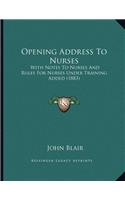 Opening Address to Nurses