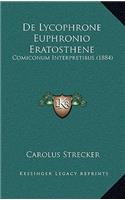 De Lycophrone Euphronio Eratosthene