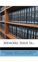 Memoirs, Issue 16...