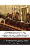 Geological, Geochemical, and Geophysical Studies by the U.S. Geological Survey in Big Bend National Park, Texas