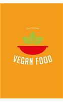 Blank Recipe Book: Vegan Food