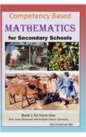 Competency Based Mathematics for Secondary Schools Book 1