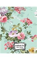 Notebook Line Line Flower Diary No.5
