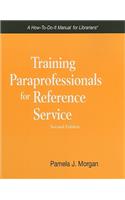 Training Paraprofessionals for Reference Service