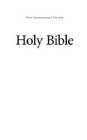 NIV Holy Bible, Large Print