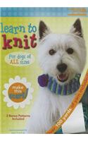Learn to Knit: Dog Scarf Kit