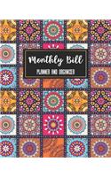 Monthly Bill Planner and Organizer