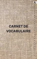 Carnet de Vocabulaire