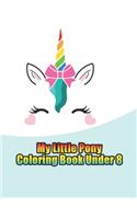 my little pony coloring book under