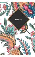 Tonga: Carnet de voyage ligné ou carnet de voyage ligné - Journal de voyage pour hommes et femmes avec lignes