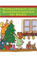 Weihnachtsmal- und Beschäftigungsbuch für Kinder