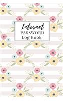 Internet Password Log Book