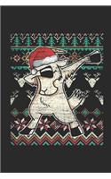 Ugly Christmas - Goat: Blank Lined Notebook - Journal for Ugly Christmas Gift And New Year Gift Idea