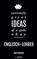 Notizbuch für Englisch-Lehrer