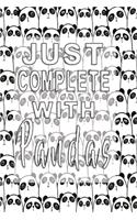Notizbuch Just Complete with Pandas